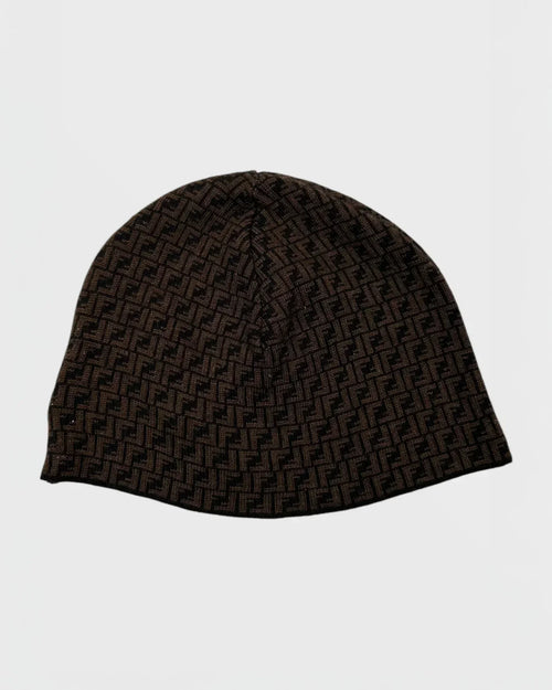 fendi bonnet - Marron