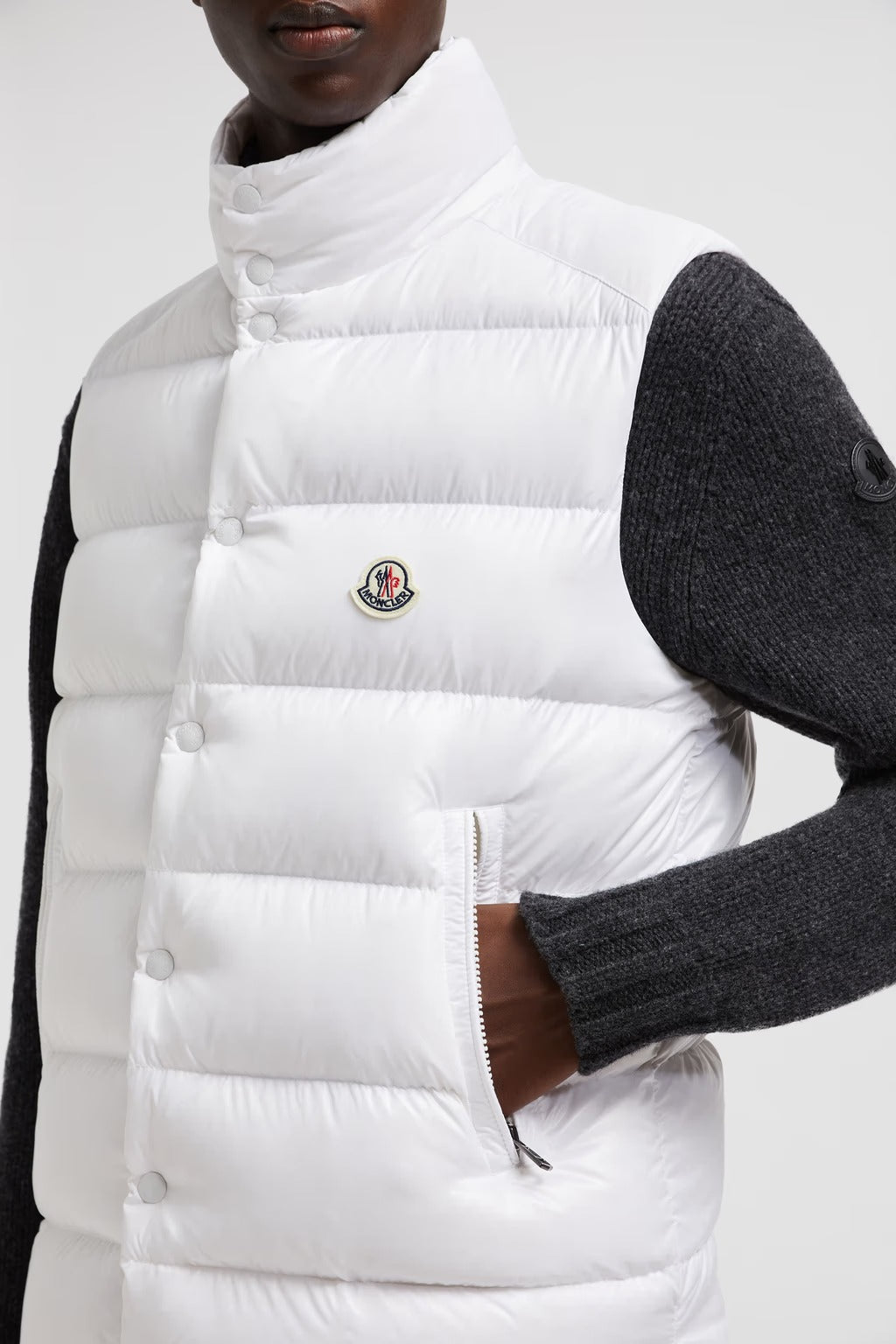 Doudoune Moncler sans manche Tibb - doudoune (2)